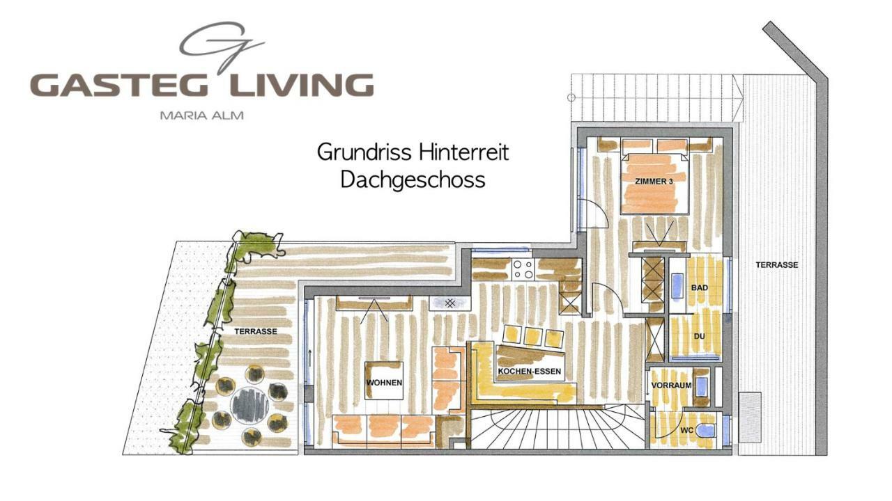Gasteg Living Apartment Maria Alm am Steinernen Meer Ngoại thất bức ảnh